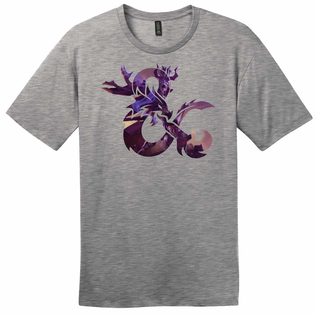Dungeons & Dragons Evergreen Purple Logo T-Shirt - Image 4