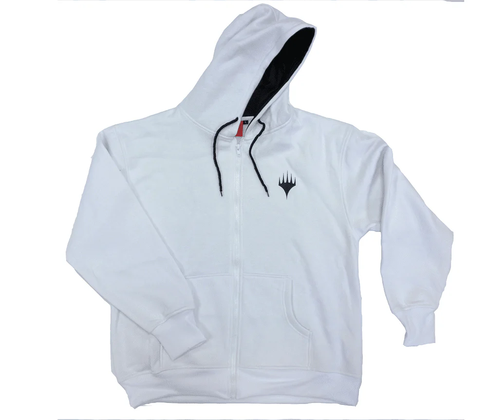 Two-Tone White/Black Custom Magic: The Gathering Hoodie - Image 3